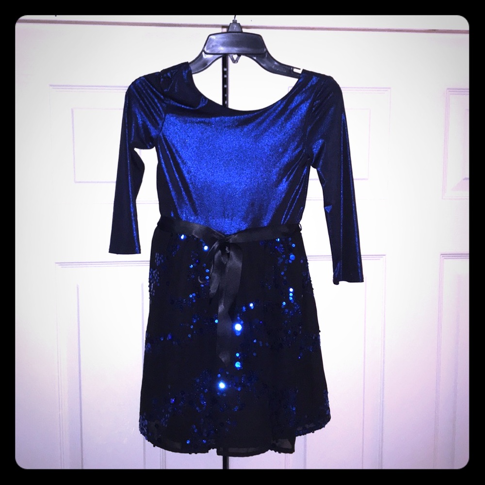 Stretchy foil and sequin dress by Blush (teeen)